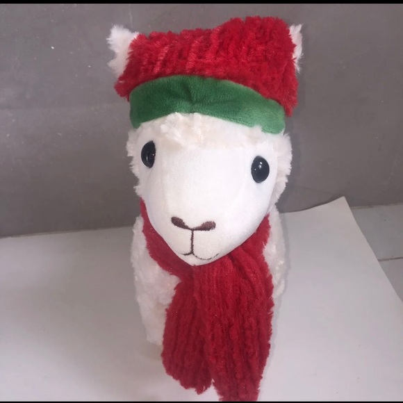 GOFFA Christmas Lamb/Sheep Stuffed Animal - Picture 2 of 11